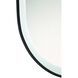 Sara 36 X 24 inch Black Mirror